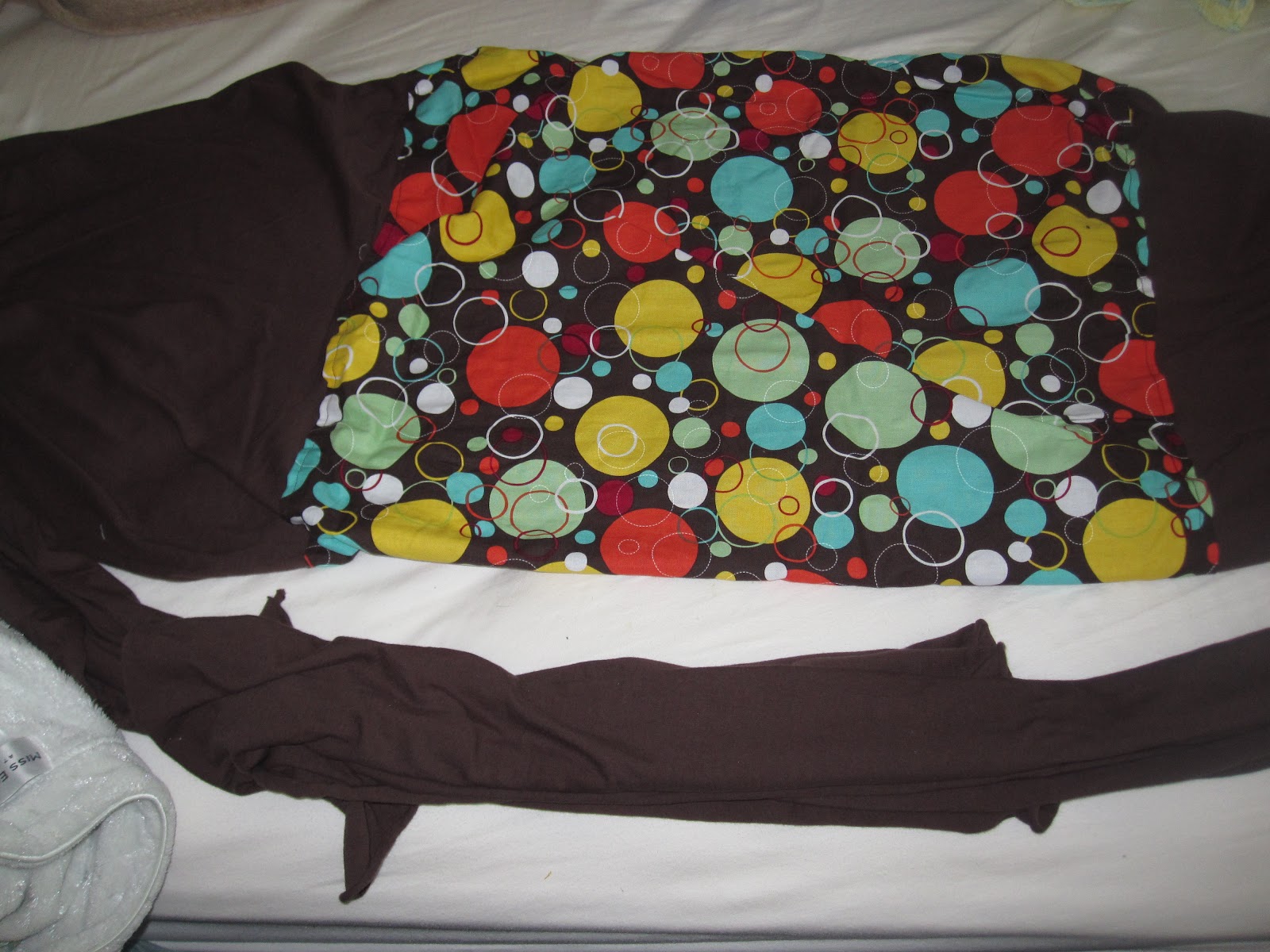 Super Easy virtually No Sew Baby Wrap