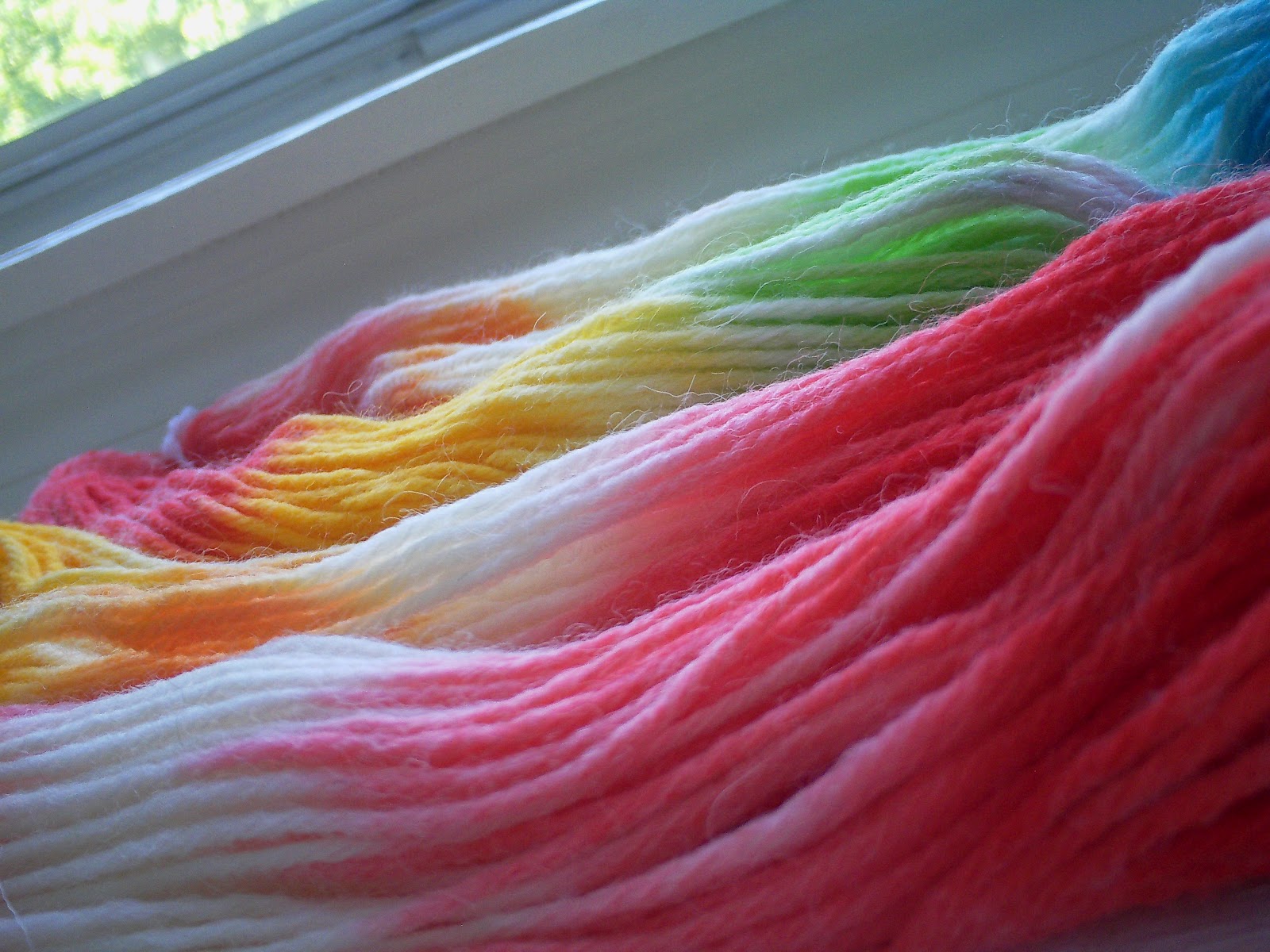 Would You Like Yarn With That? Candied Rainbow Yarn