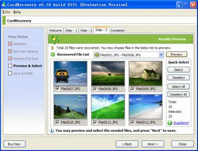 CardRecovery v5.30 Build 1206 Software 58