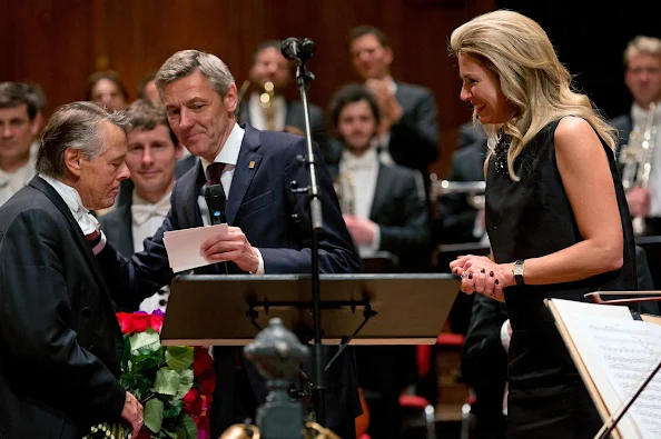  Dutch Royal Couple attends the final concert by conductor Mariss Jansons