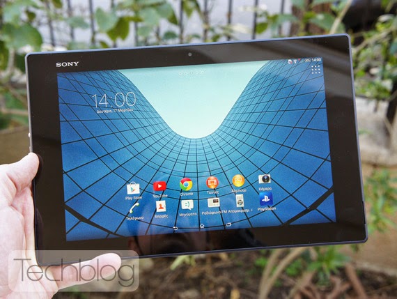Sony Xperia Z2 Tablet ελληνικό βίντεο παρουσίαση