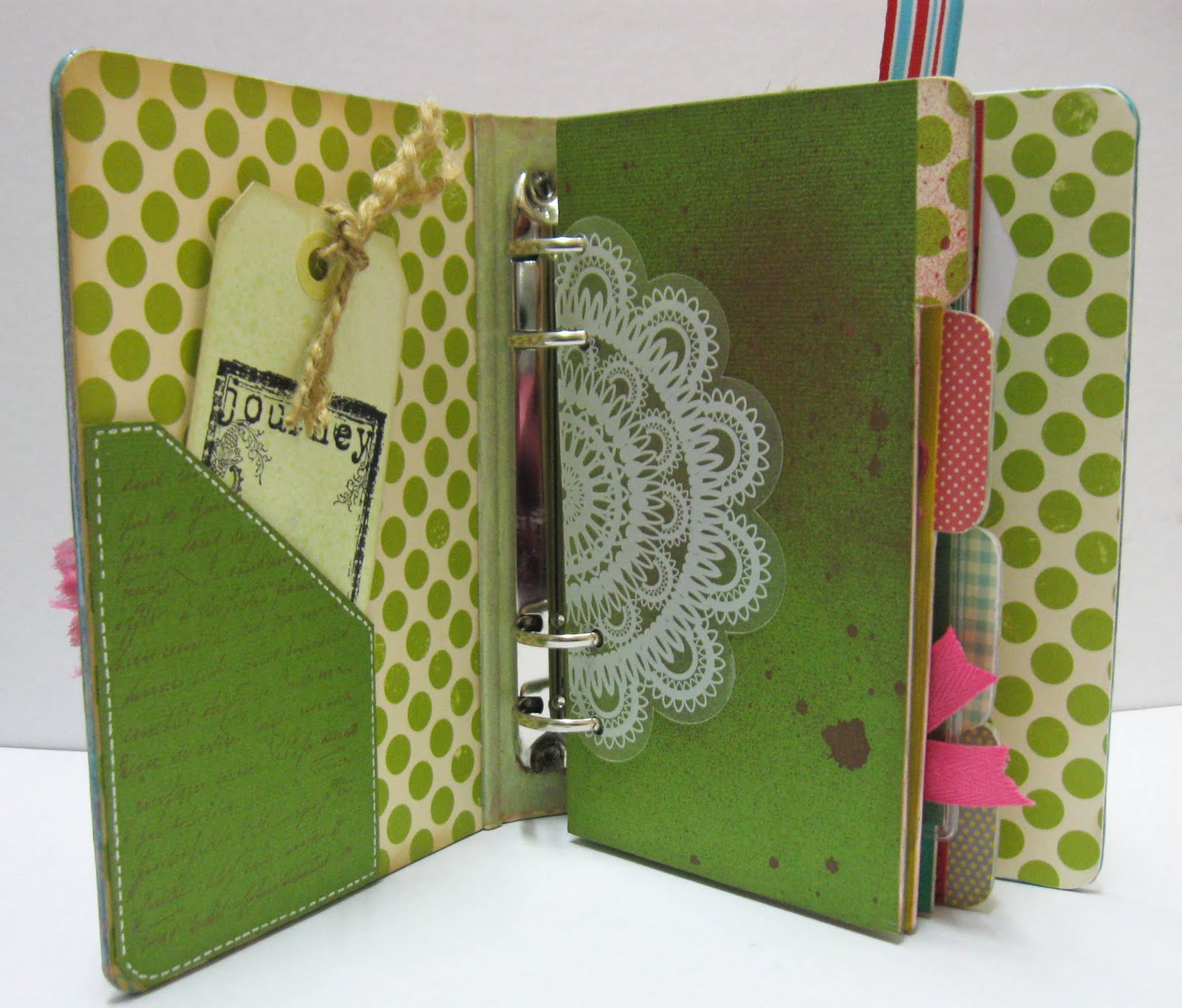 Pasteldaisies Craft Maya Road Chipboard 5x7 Tab BInder ( Album/Journal)