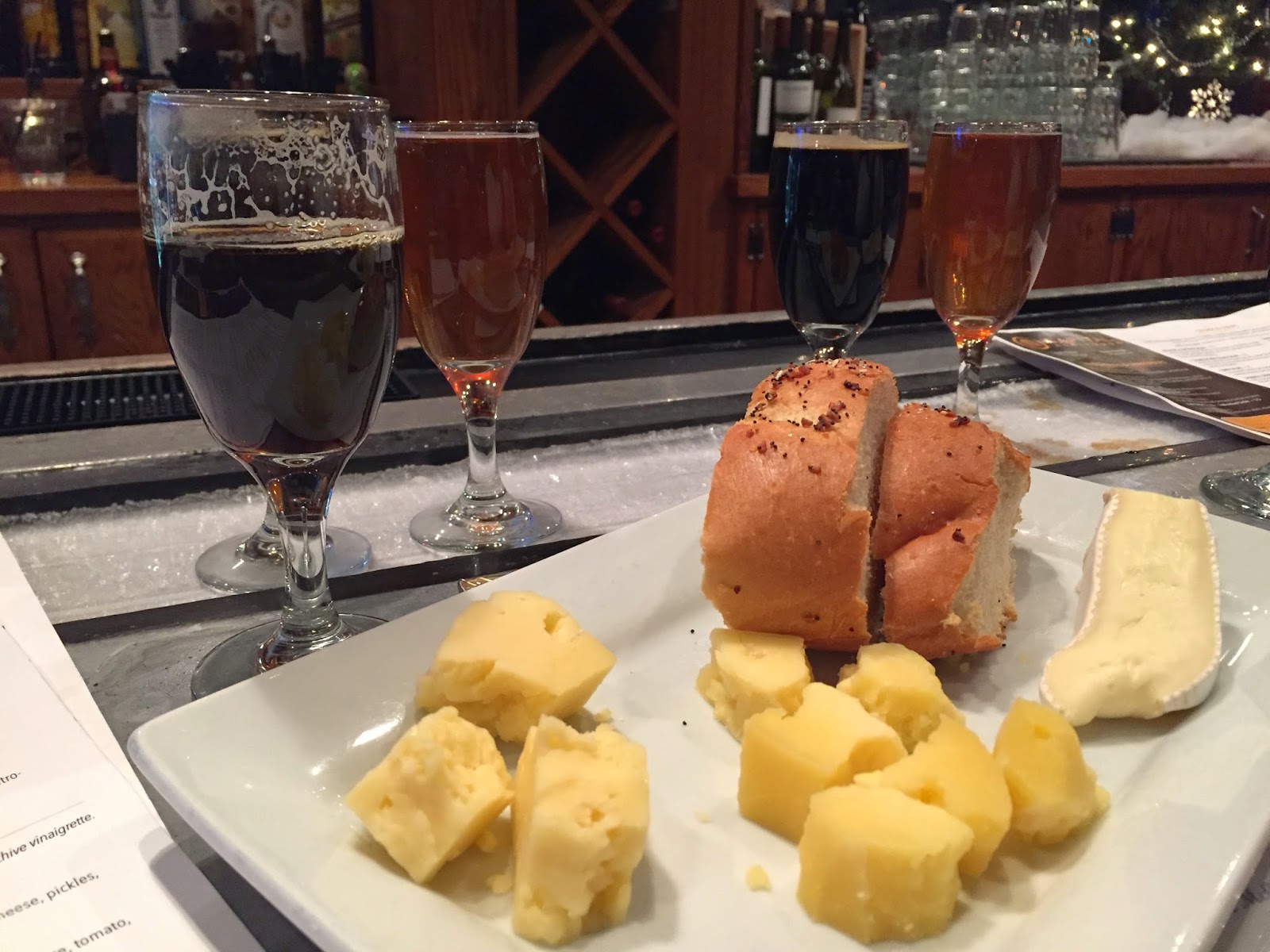 Musings Over a Barrel Isley Beer & Cheese Pairing