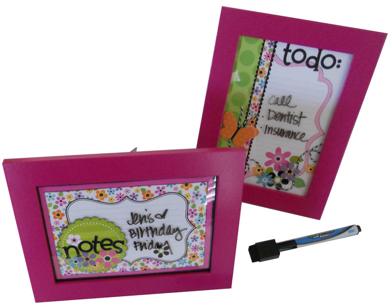 Doodlebug Design Inc Blog Colorwheel Collection Dry Erase Frames