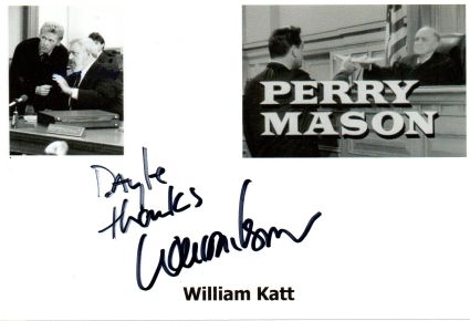 william katt perry mason kiwiautogal autographs mash labels