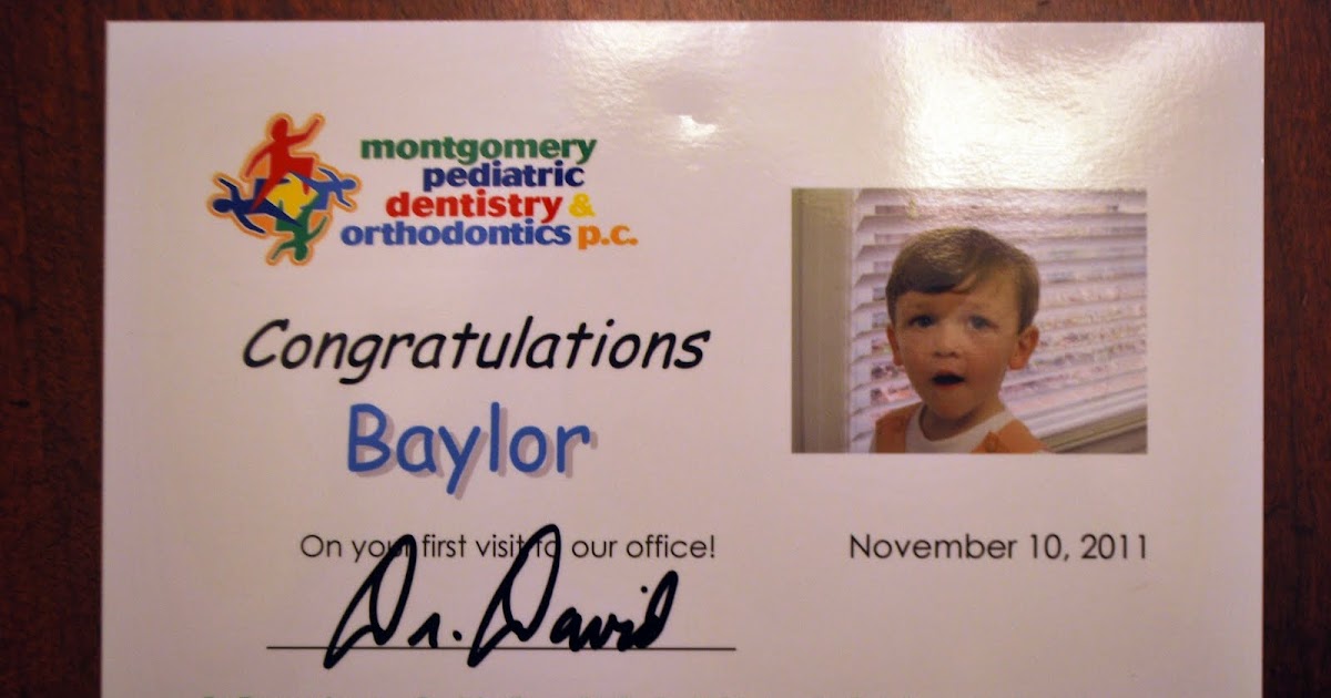 The Cox Family First Dental Appointment!