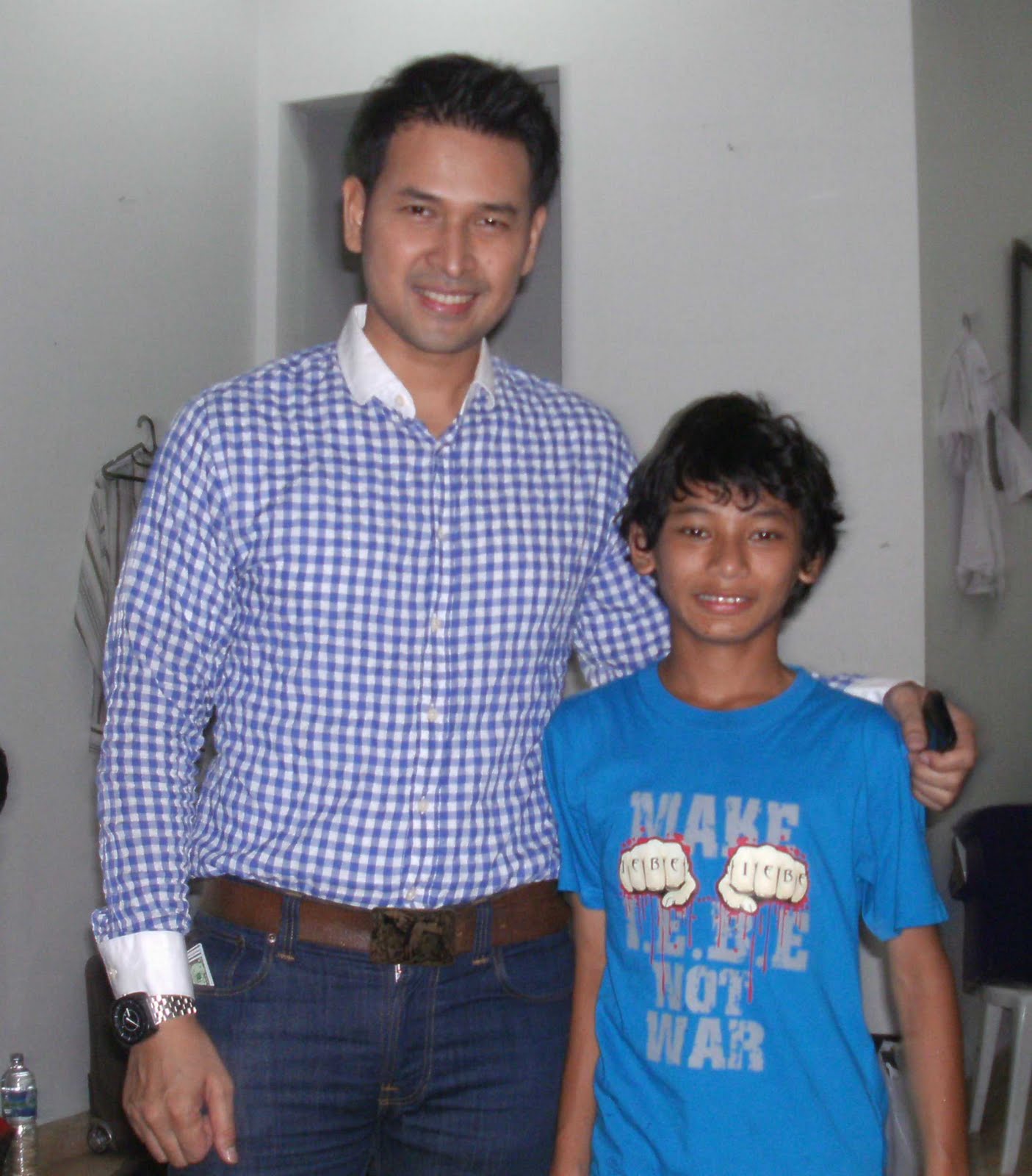 YUSUF MAHARDIKA PUTRA LINGGA: SHOOTING SINETRON " 2 DEWI " LAYAR TV