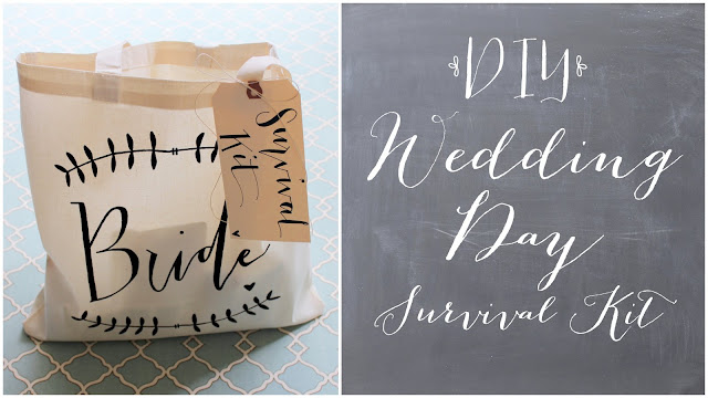 Wedding Emergency Kit Essentials Survival Kit Wedding Bag