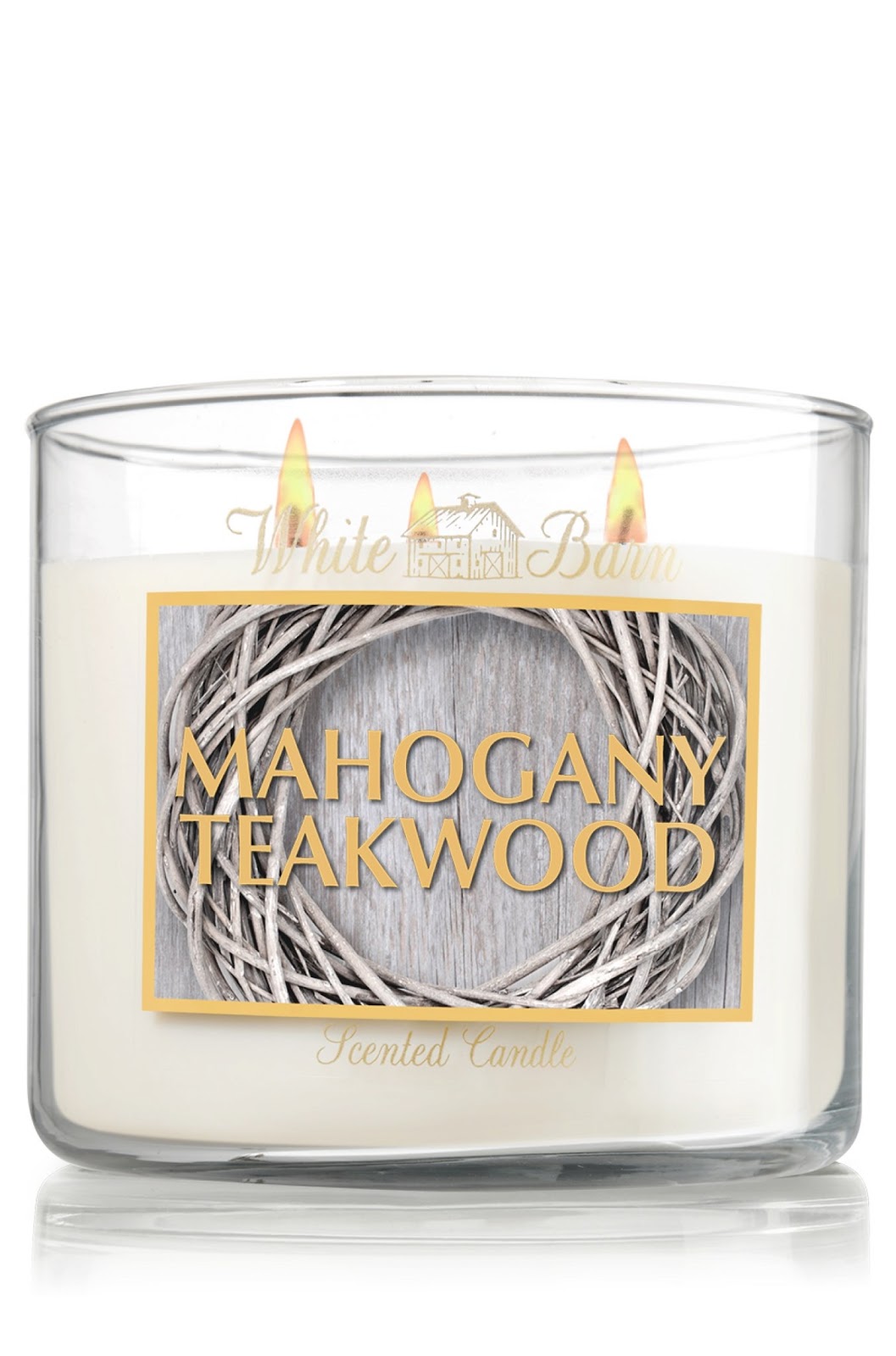 Mahogany Teakwood Scented Candles