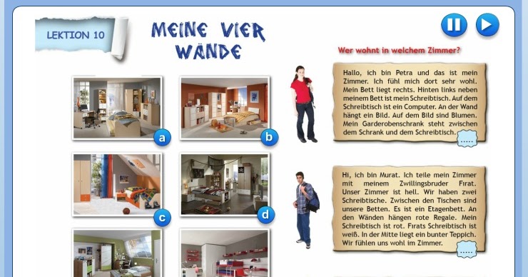 Free German: Deutsch lernen kostenlos: Beginner German: Furniture/ das