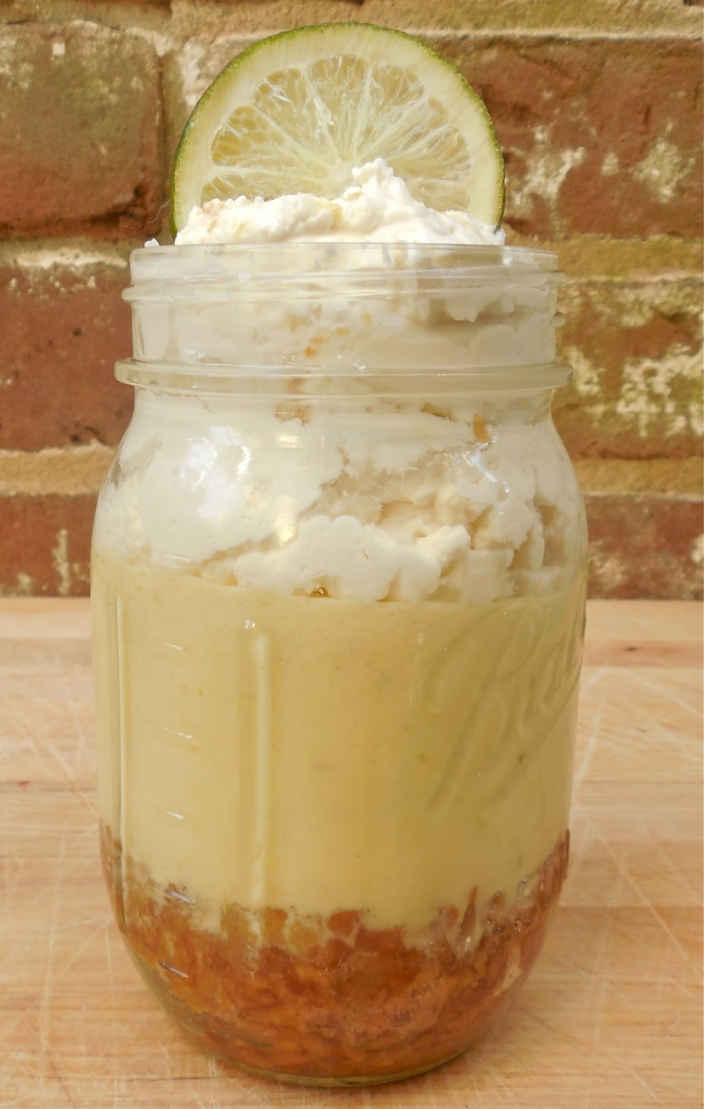 Haute + Heirloom Salted Margarita Pie (in jars) with Pretzel Cookie