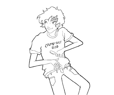 Grover In Percy Jackson Coloring Pages Coloring Pages