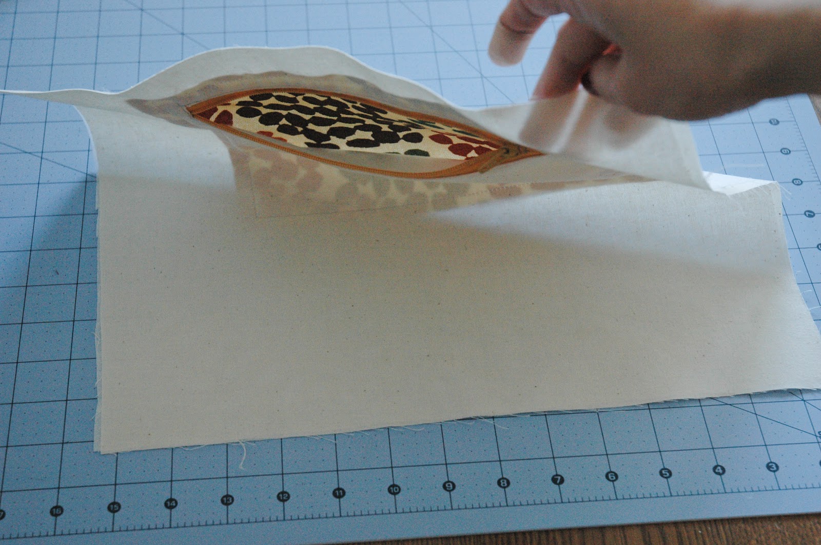 Kristina J. DIY Ideas DIY Style How To Make a Fabric Messenger Bag