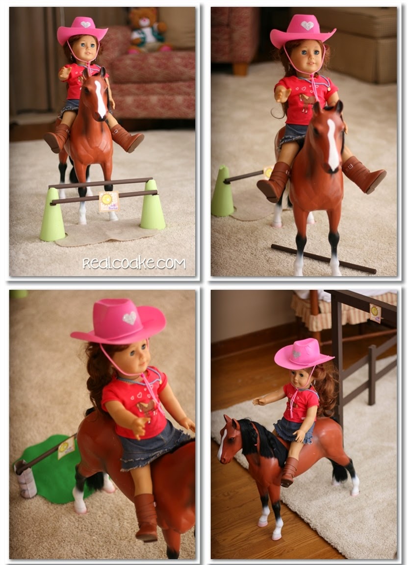 Doll & Horse Show Riding Fun {American Girl Crafts}