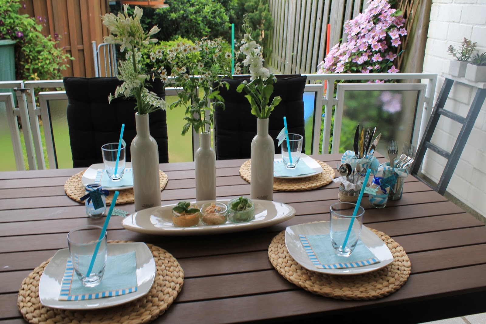 Kleines Freudenhaus Ein kleiner Grillabend im Garten des kleinen