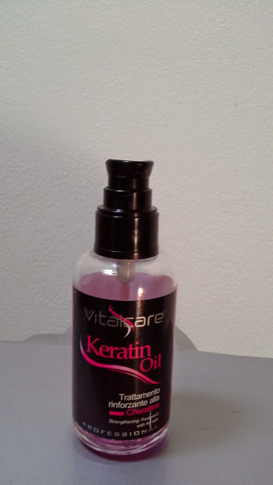 Styling capelli Vitalcare Keratin oil Trucco e Parrucco
