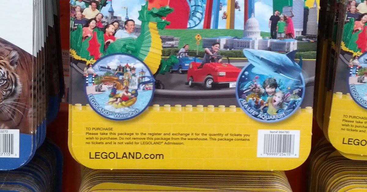 Legoland California Resort 3day Hopper Ticket Costco Weekender