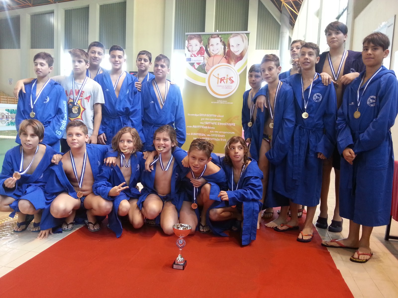 Gold at the 1st Spring Tournament in Patras(U13) 2016
