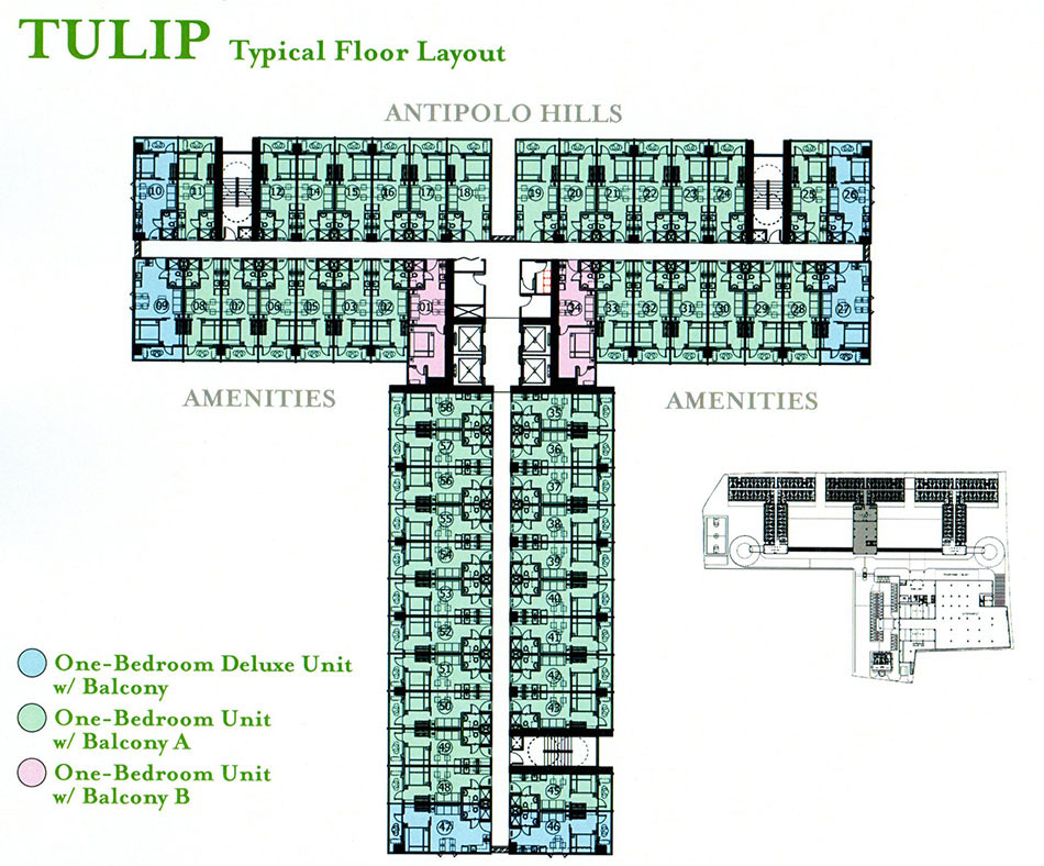 Grace Residences By Smdc Taguig City Floor Plans Unit Layout