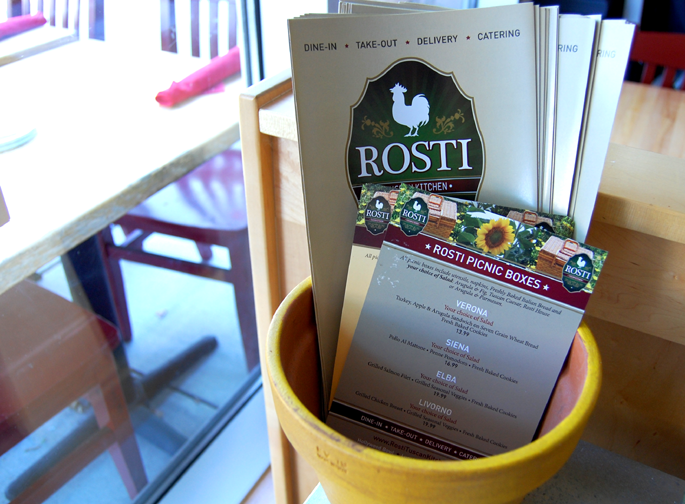 ROSTI TUSCAN KITCHEN Picnic Box Menu and Take Out Orders