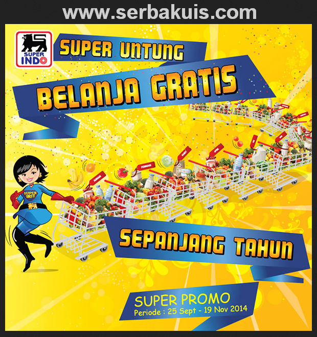 Promo Superindo Berhadiah Voucher Belanja Setahun