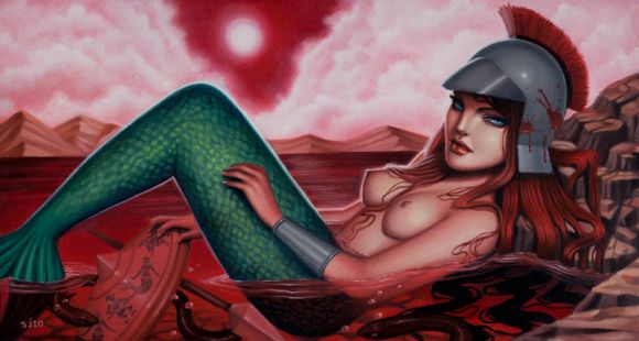 sarah joncas pinturas mulheres sensuais