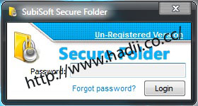 Membuat Password Pada Folder