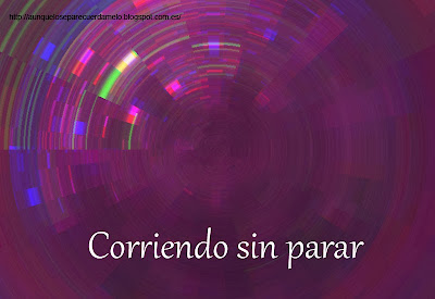 ilustracion cortinas ciclogenesis con frase corriendo sin parar