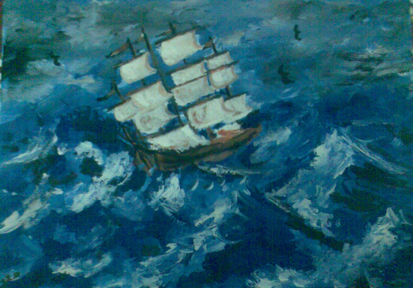 Picturi Furtuna Pe Mare De Angelika