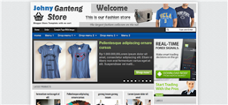 Johny Ganteng Store Blogger Template
