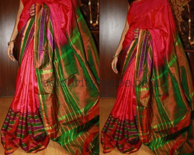 More Uppada Silk Saris Collection
