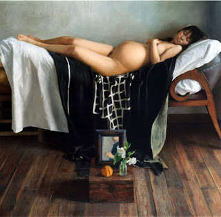 Oleo Desnudo Hiperrealismo Pintura