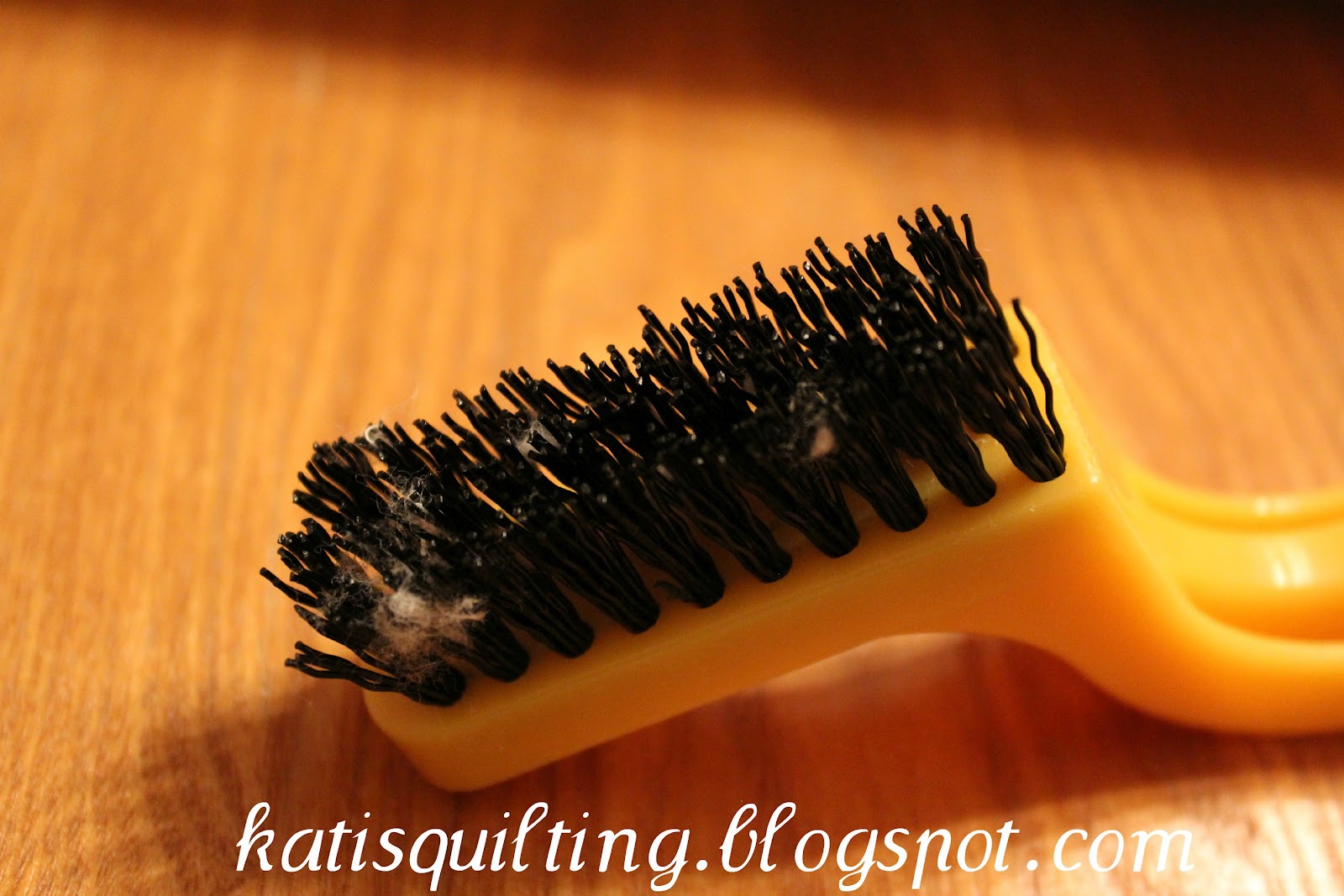 Kati's Quilting and Sewing How to sew the chenille strips on (tutorial part 2)