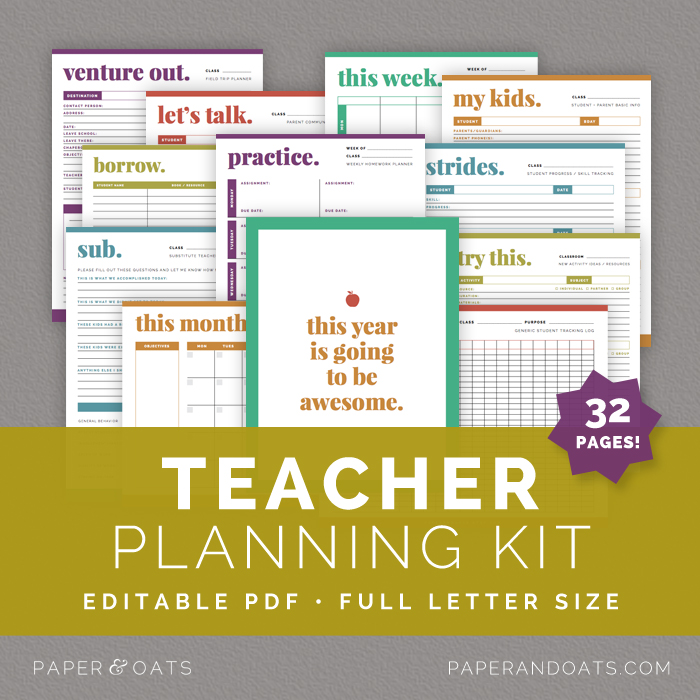 the tattooed teacher you oughta know about planning tools!