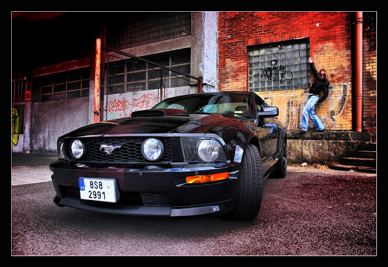 Mustang car - Petr Nikl fotograf Praha