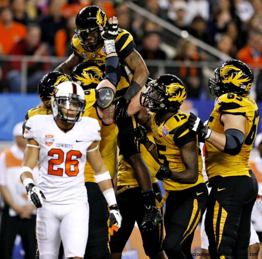 Cotton Bowl Late fumble return for TD lifts Missouri past Cotton Bowl Late fumble return for TD lifts Missouri past