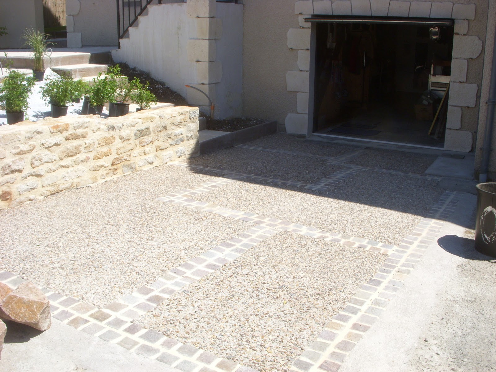 OLIVIER PAYSAGE Descente de garage