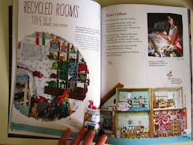 Interior pages of Big Kids Magazine: Tiny Worlds edition showing children's work.