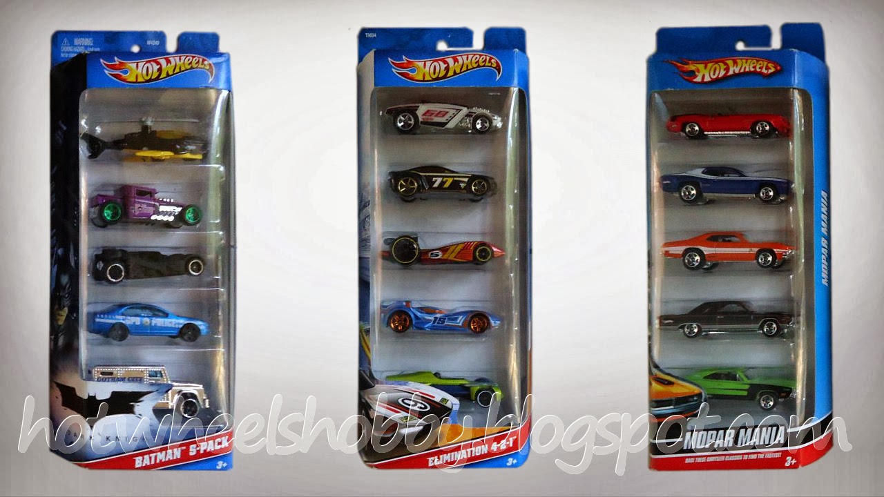 hot wheels mopar mania 5 pack
