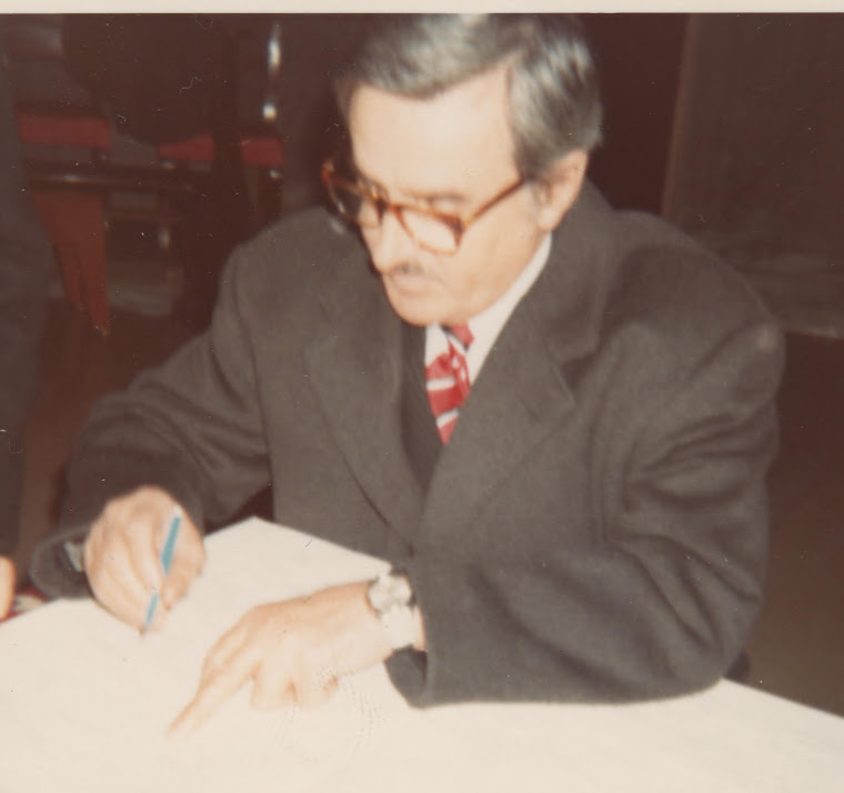 Carlo Narratone, padrino di Battesimo della nipotina Giorgia - febbraio 1973 -