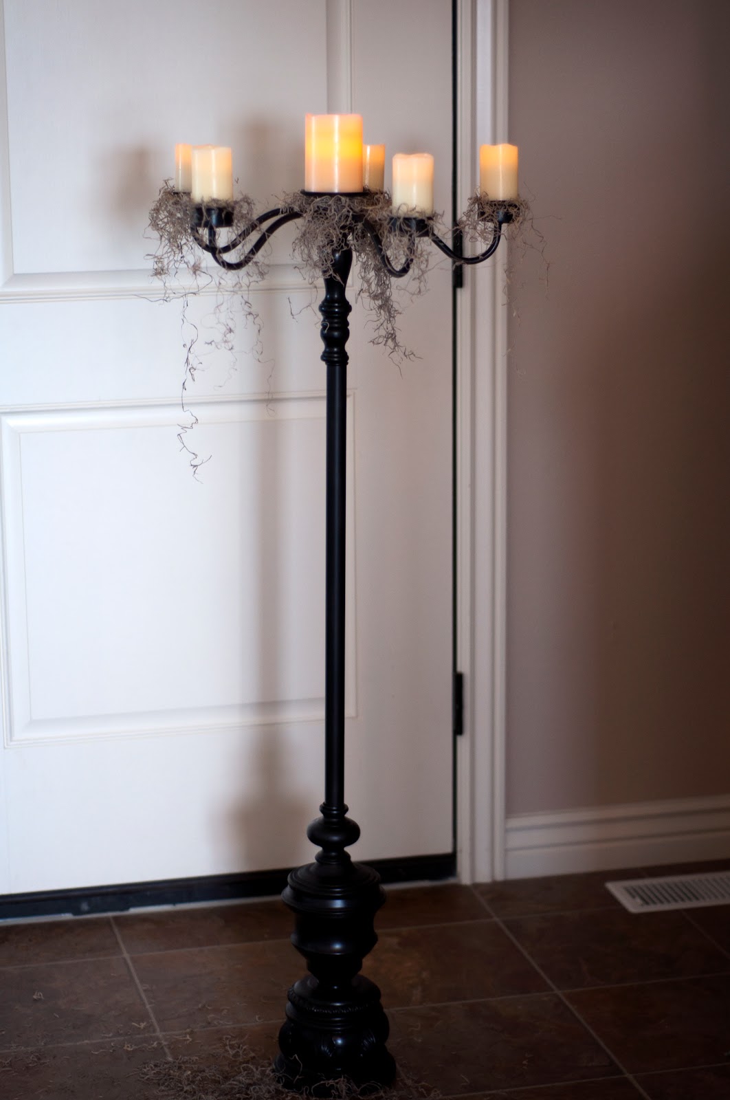 When Hinges Creak DIY Candelabra