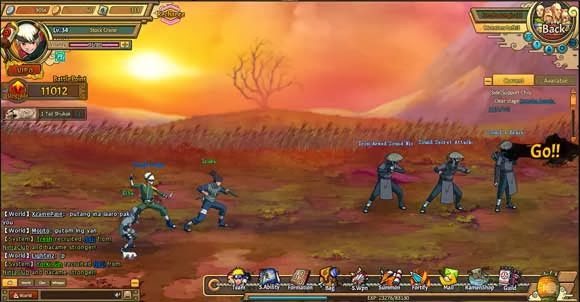 Free Browser Based Games Freebrowsergamer Ultimate Naruto