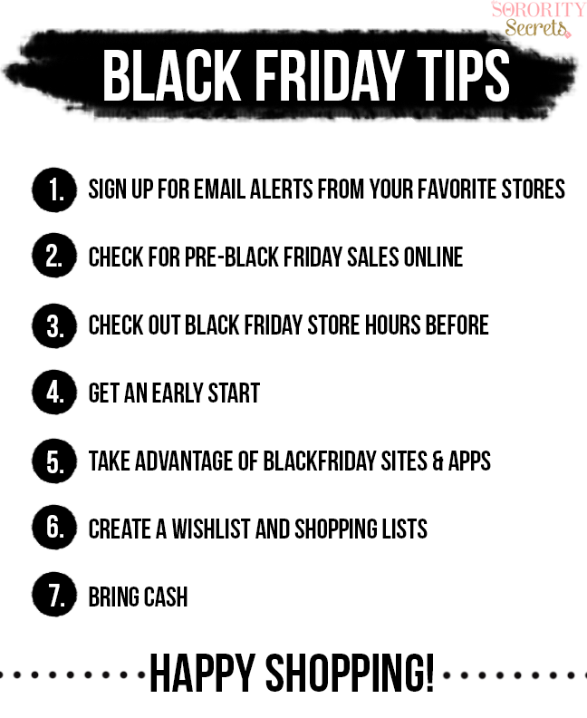 The Sorority Secrets Black Friday Tips