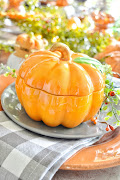 Pumpkin Patch Thanksgiving Tablescape