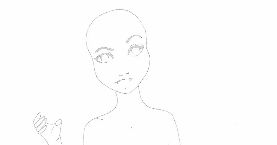 Topmodel Malen Malvorlage Mit Gesicht