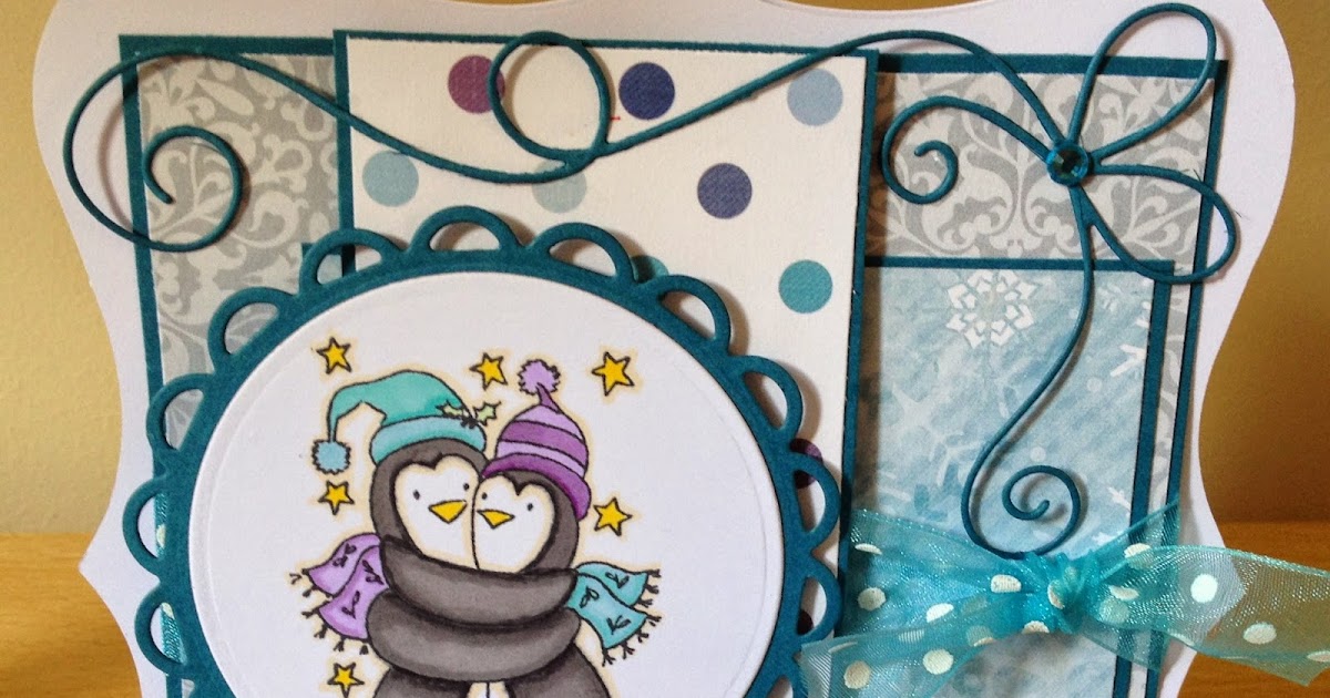 Little claires designs penguin hugs