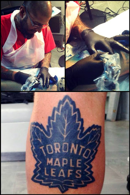Tattoos Designs, Pictures And Ideas: Toronto Maple Leafs Tattoo