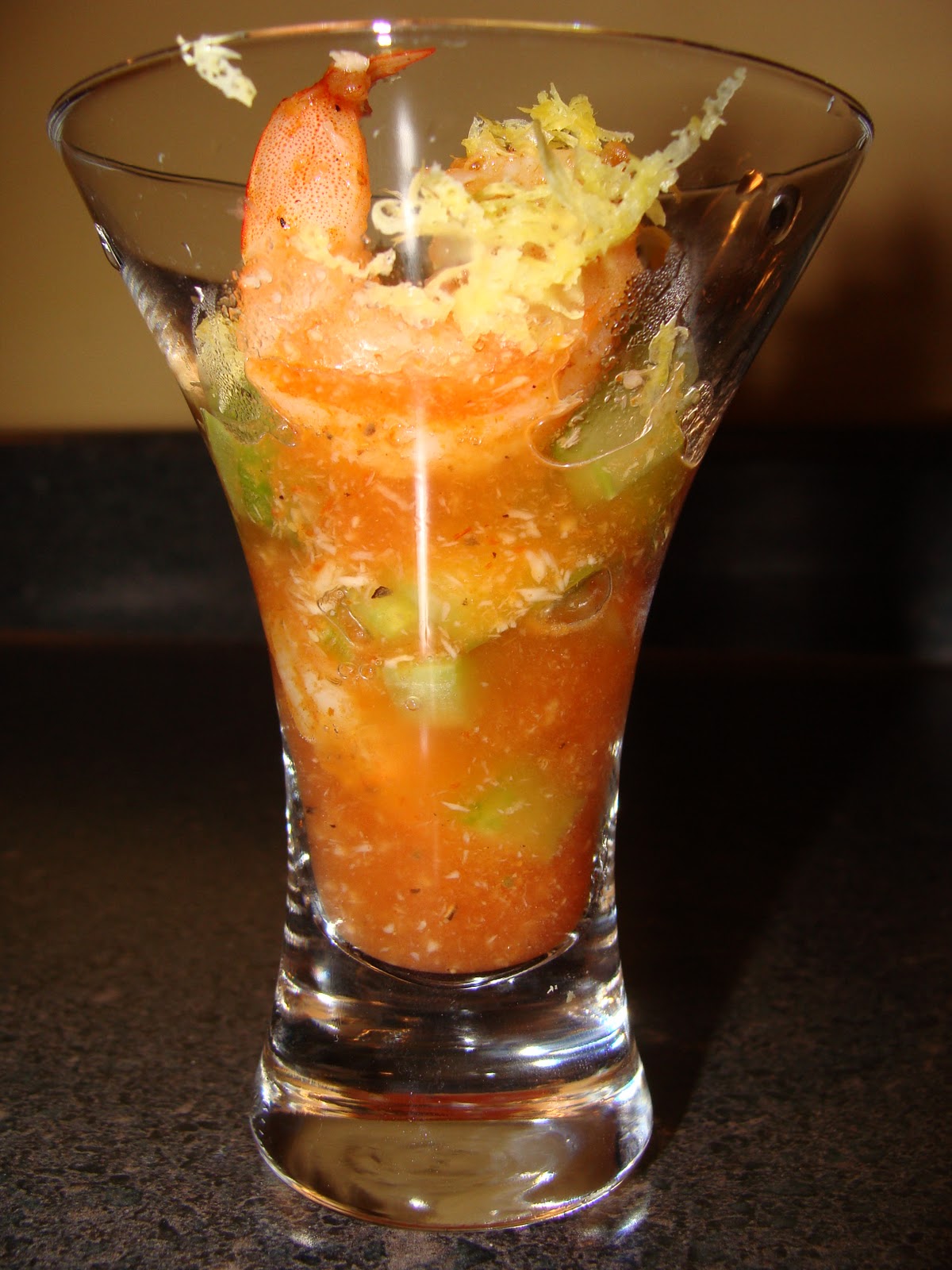 Bloody Mary Shrimp K.Gourmae