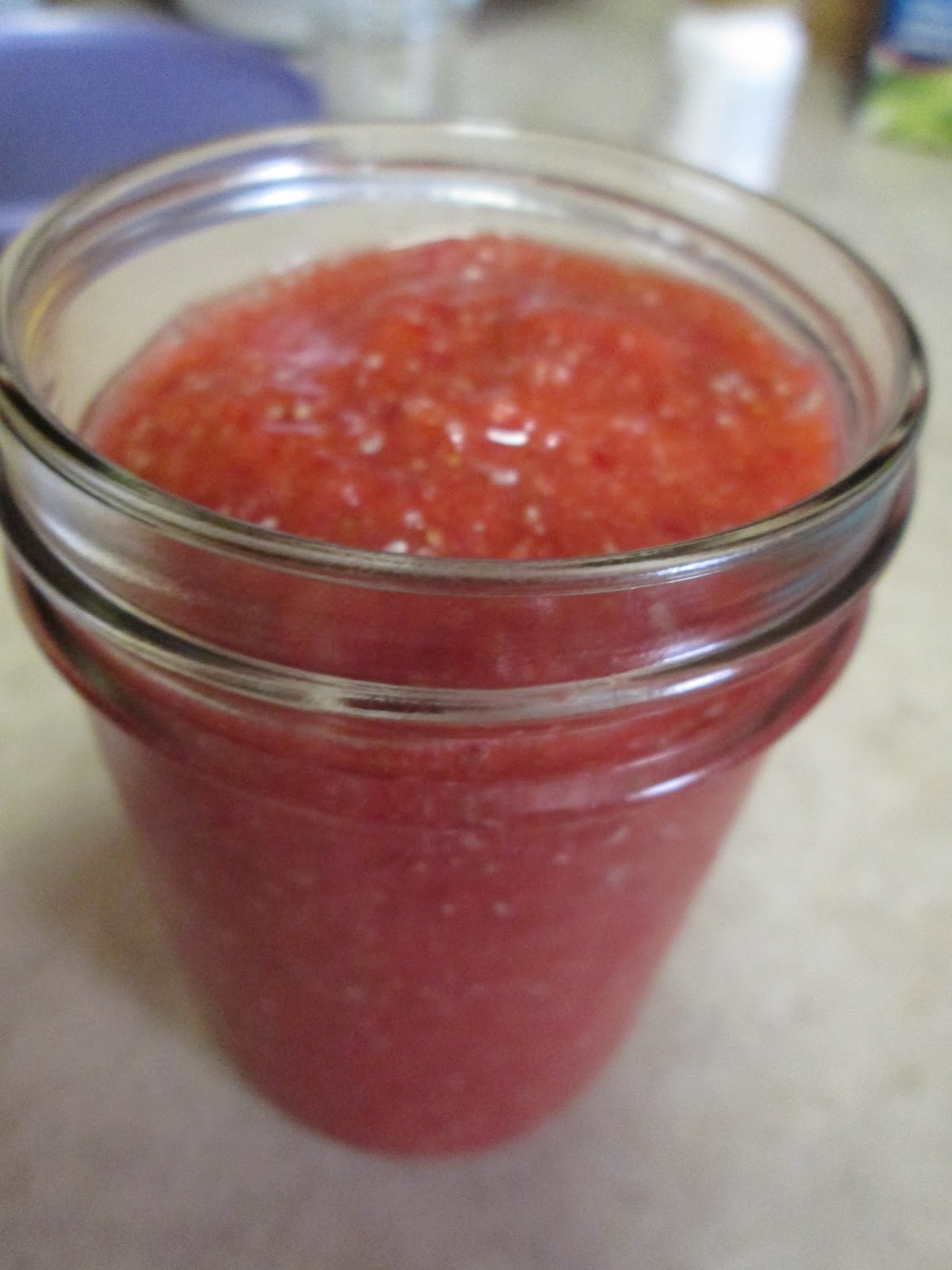 Your World Healthy and Natural Easy Delicious Refrigerator Jam Recipe