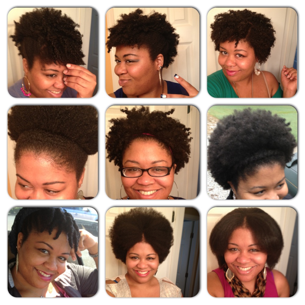 Natural Hair Styles Year 1
